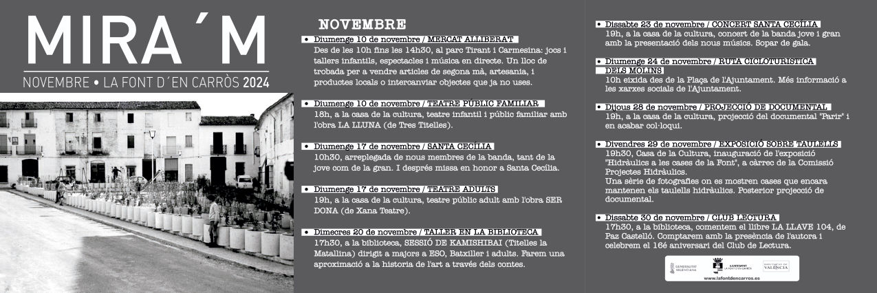 📰MIRA’M NOVEMBRE – DESEMBRE📰