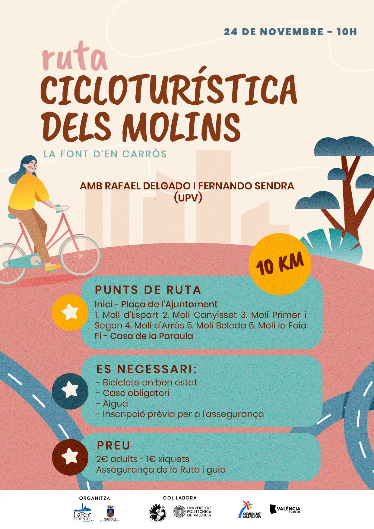 🚲Ruta cicloturística dels molins🚲